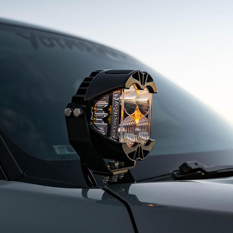 Toyota Tacoma Light Mounts - A-Pillar - Baja Designs - LP4 - `24-`27